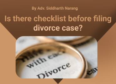 checklist before filing divorce case
